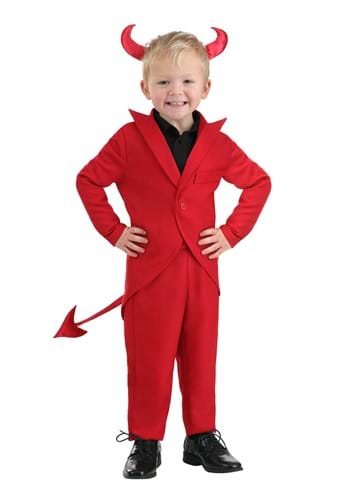 Toddler Red Devil Suit Costume