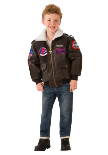 Top Gun Kid&#39;s Bomber Jacket Costume