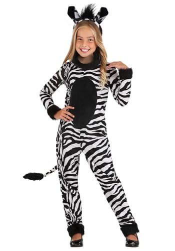 Girl&#39;s Zebra Costume