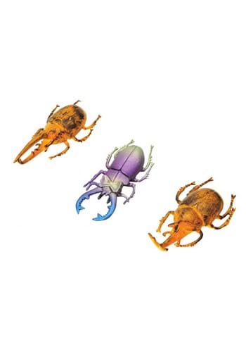 Set of 3 Enchanted Metallic Beetles | Animal Decorations