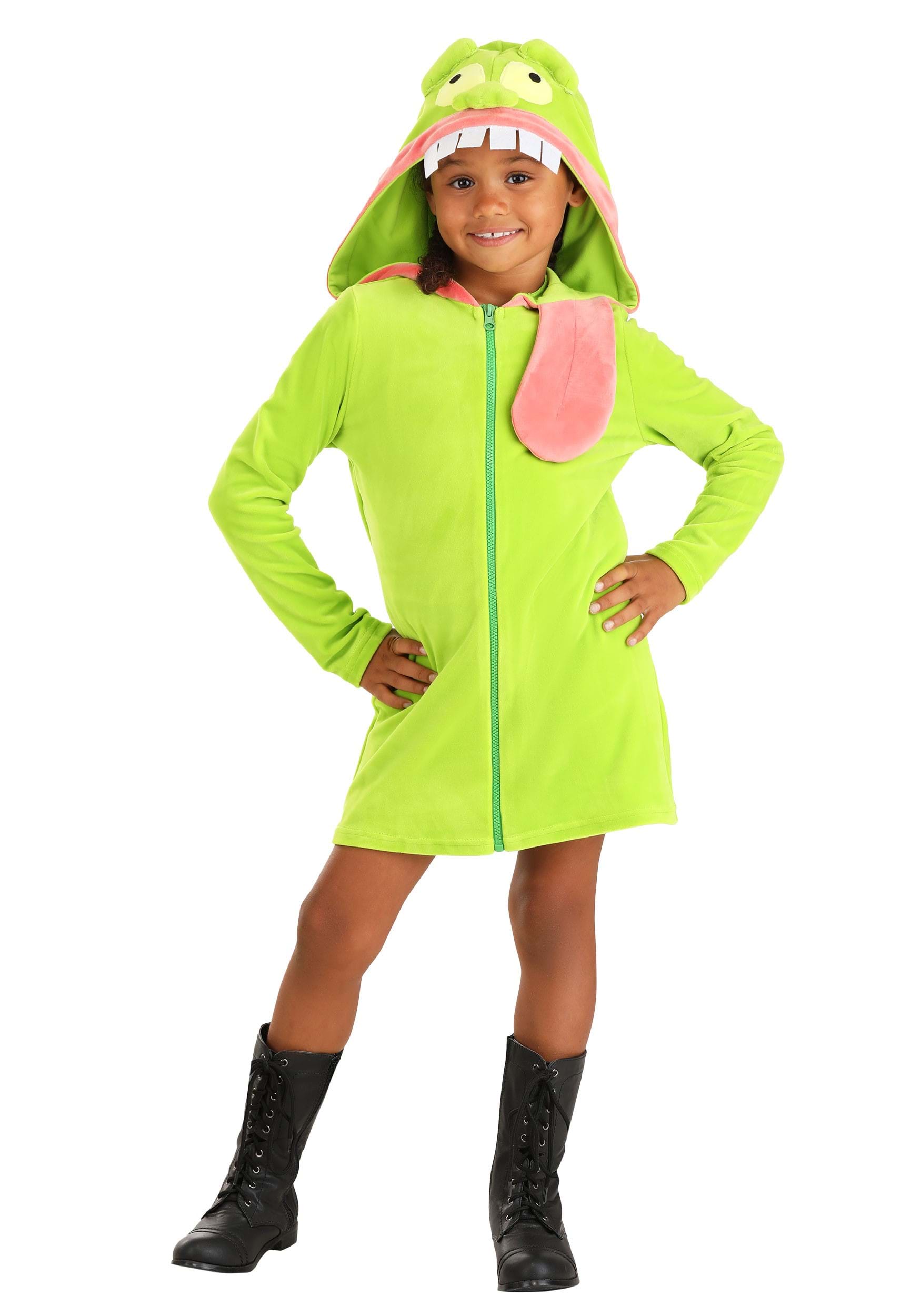 Ghostbusters Slimer Hoodie Girl