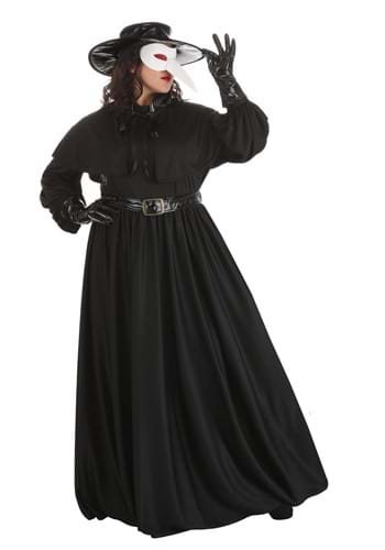 Plus Size Plague Doctor Costume for Women