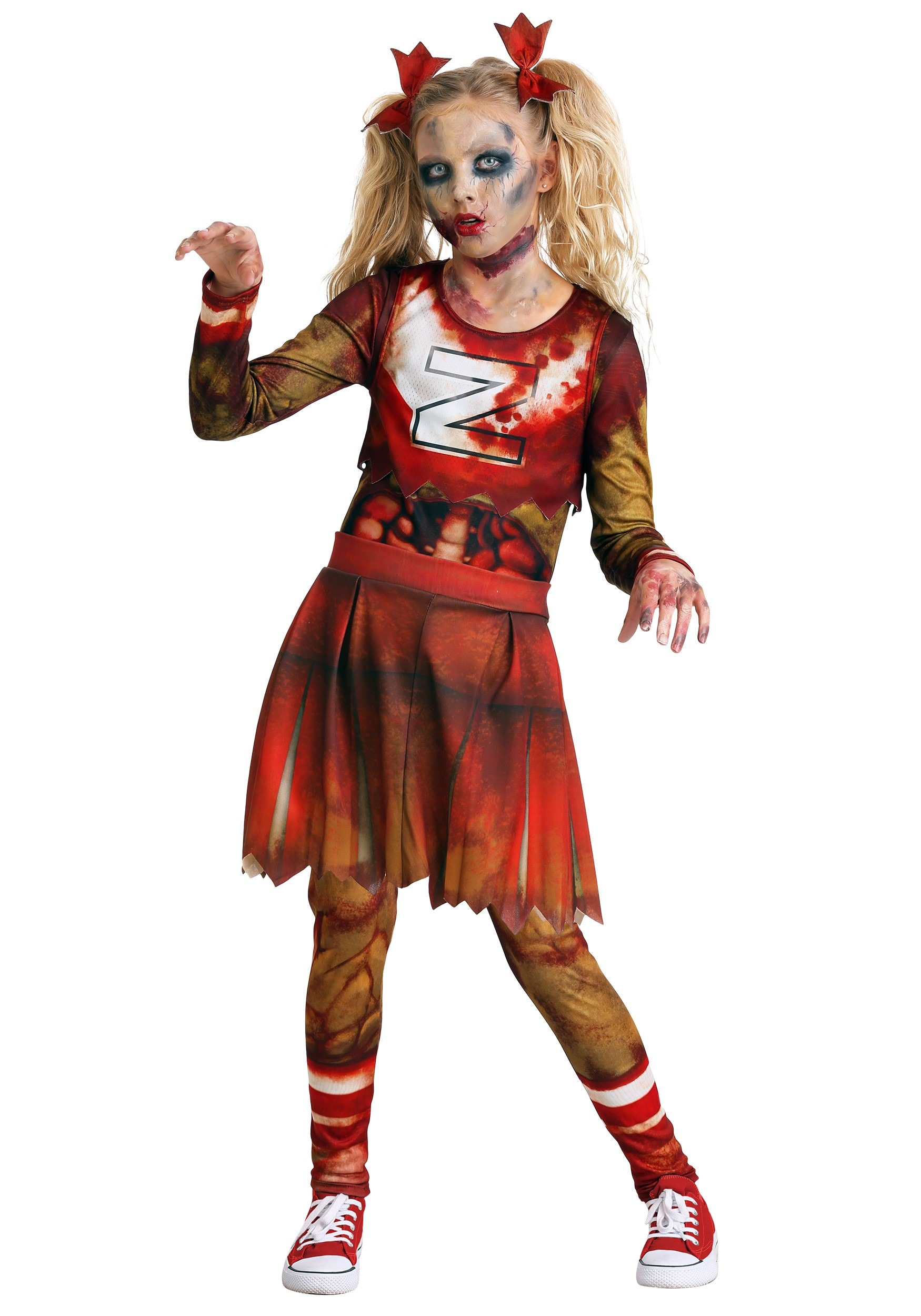 Zombie Cheerleader Girl