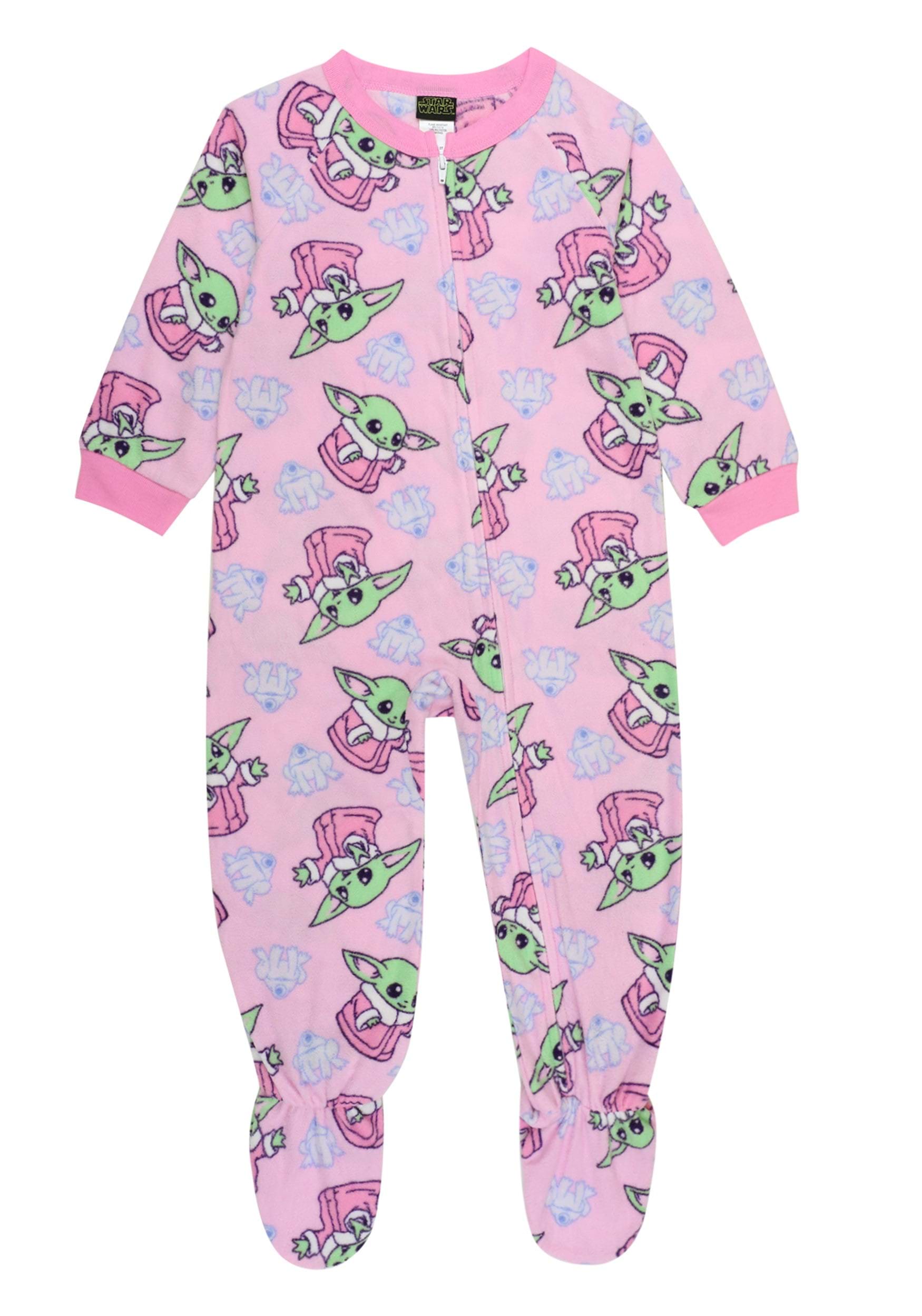 Grogu Pink Toddler Blanket Sleeper | Star Wars Gifts