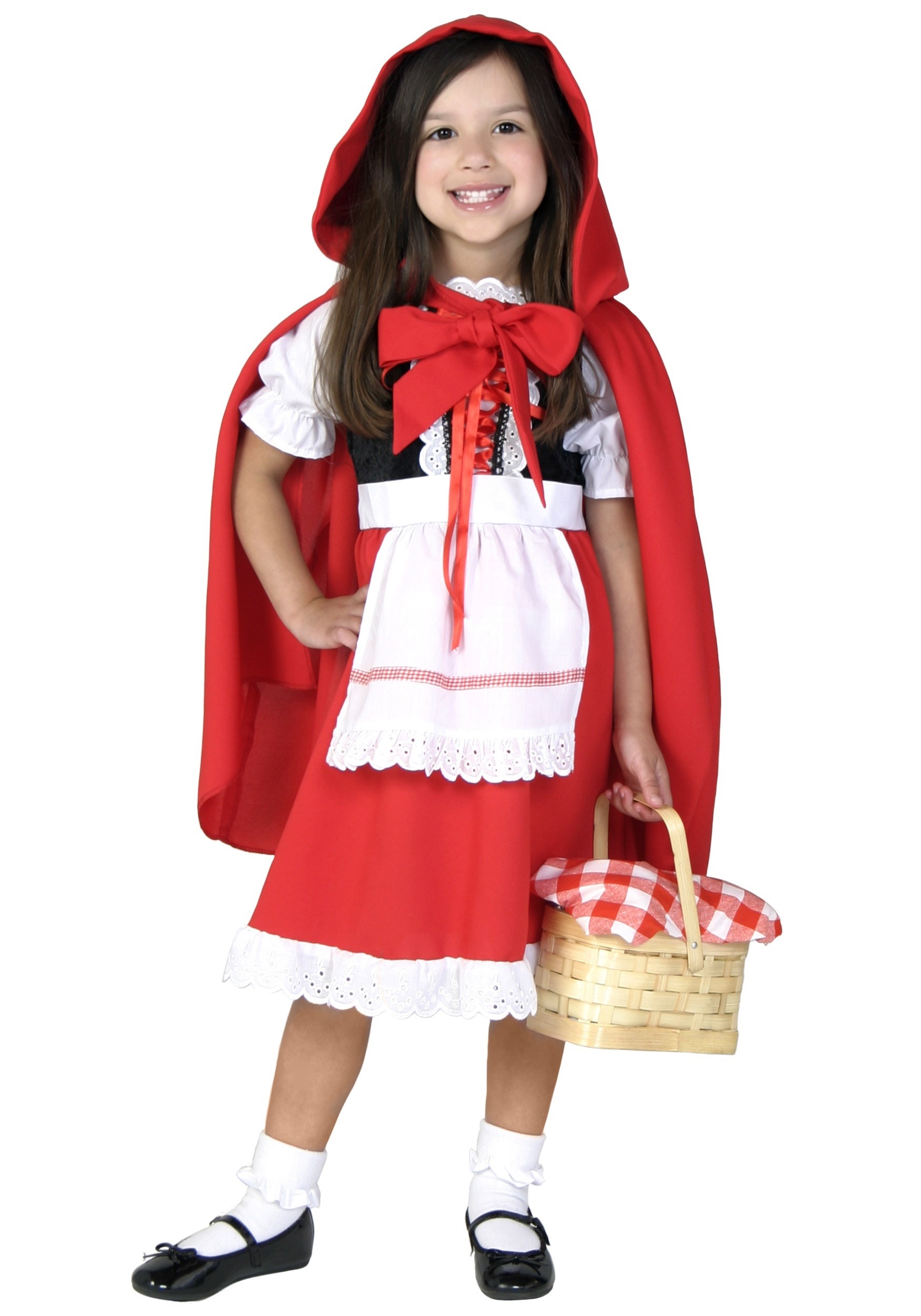Deluxe Girls Little Red Riding Hood Costume | Girl