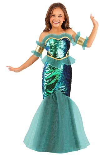 Girl&#39;s Sea Siren Costume
