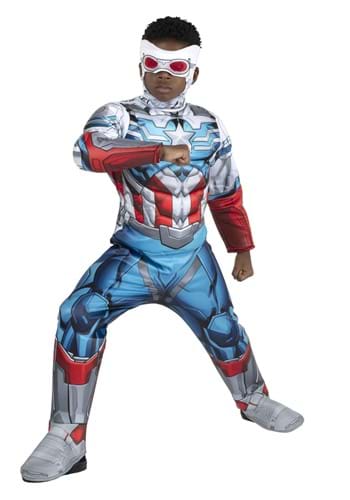 Captain America Falcon Kid&#39;s Costume