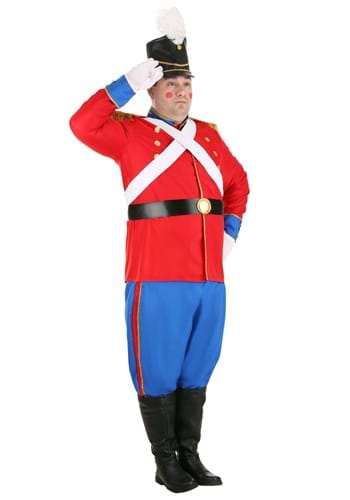 Men&#39;s Plus Size Toy Soldier Costume