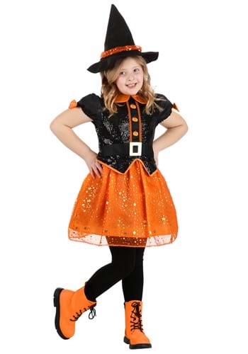 Kid&#39;s Pumpkin Patch Witch Costume