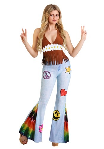 Patchwork Hippie Costume Women&#39;s