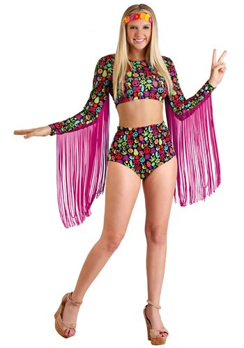Free Spirit Hippie Women&#39;s Costume