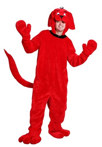 Plus Size Clifford the Big Red Dog Adult Costume