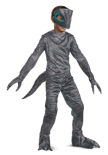 Jurassic Park Kid&#39;s Blue Deluxe Costume