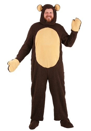 Plus Size Bear Costume for Adults