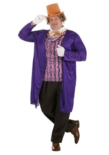 Plus Size Men&#39;s Willy Wonka Costume