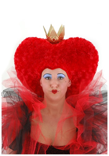 Queen of Hearts Costume Wig