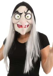 Evil Disney Queen Latex Mask Accessory