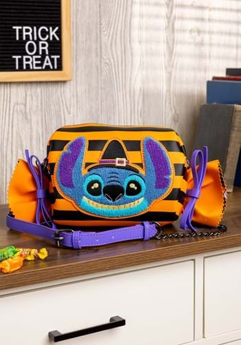 Disney Loungefly Lilo and Stitch Striped Halloween Bag