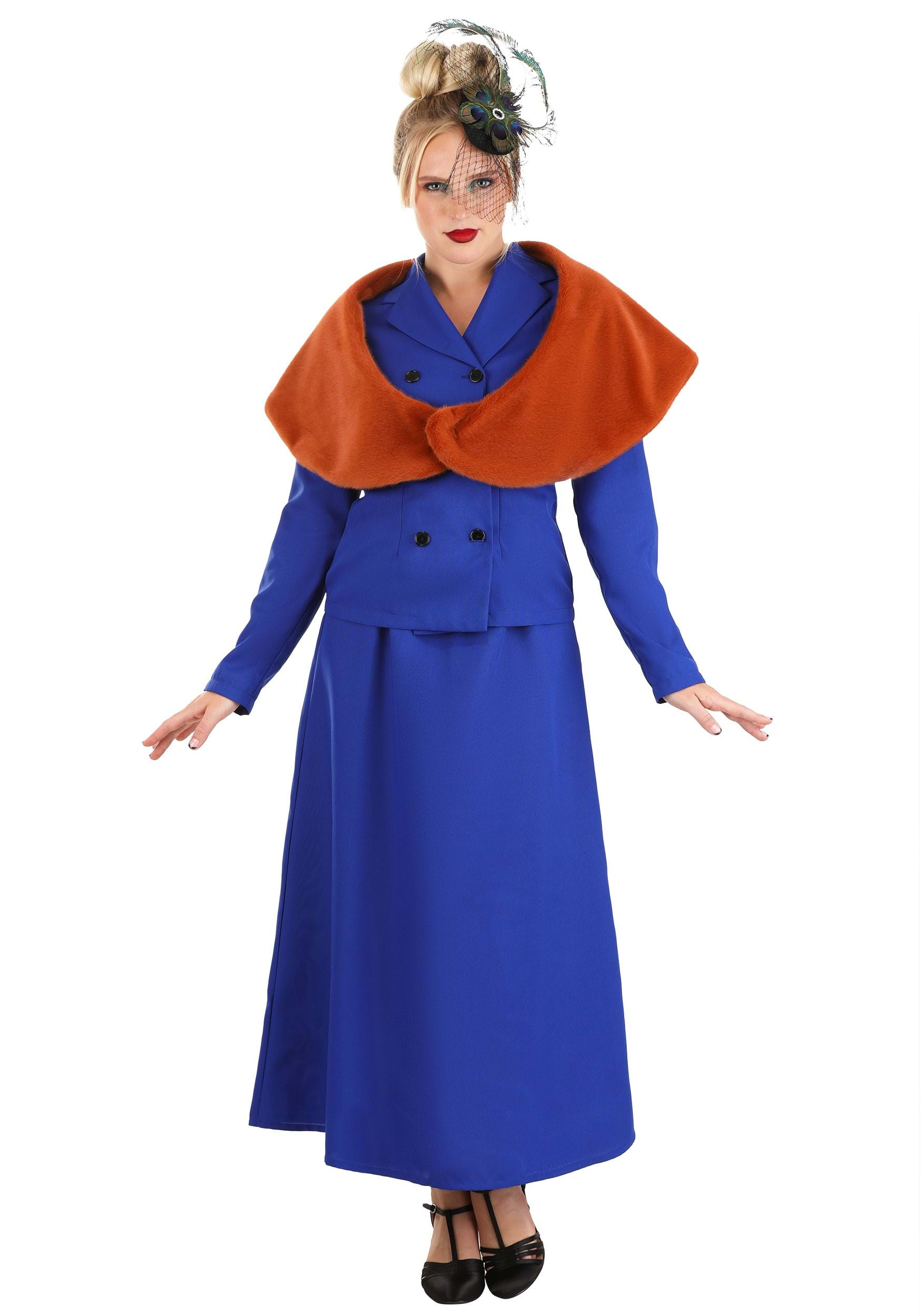 Mrs. Peacock Clue Women's Costume