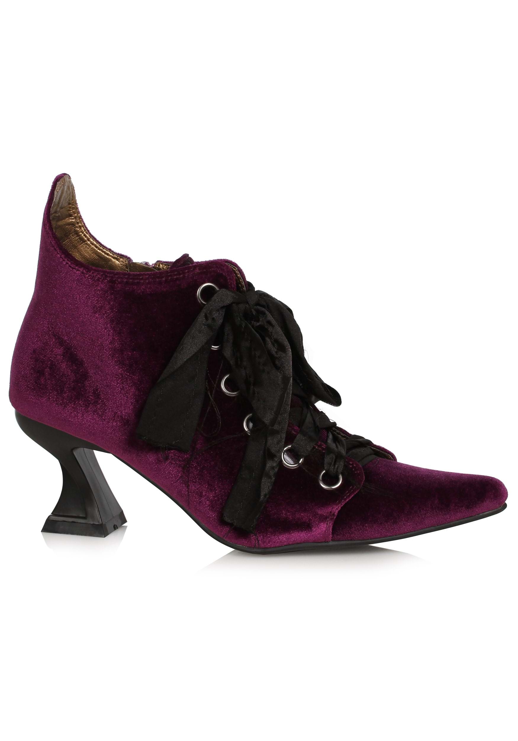 Purple Velvet Witch Women