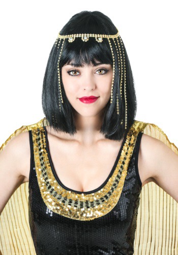 Women&#39;s Deluxe Short Cleopatra Wig