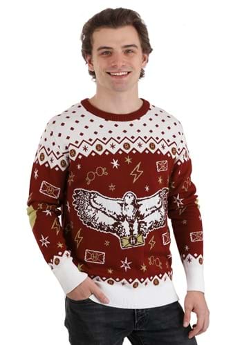 Adult Harry Potter Hedwig Ugly Sweater