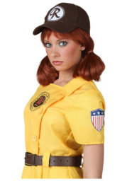 A League of Their Own Kit Costume Wig