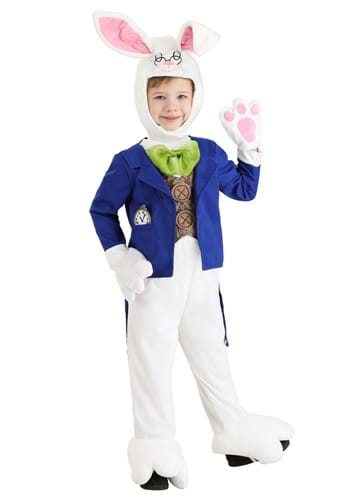 Toddler Whimsical White Rabbit Costume