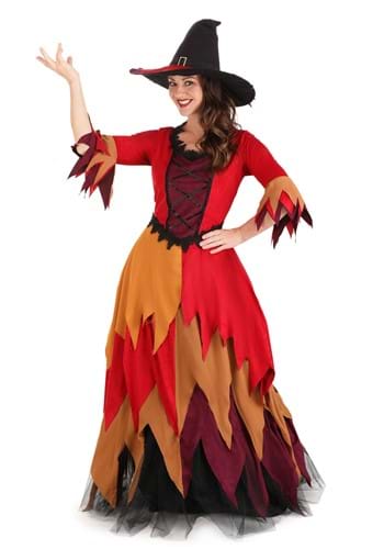Women&#39;s Autumn Harvest Witch Costume