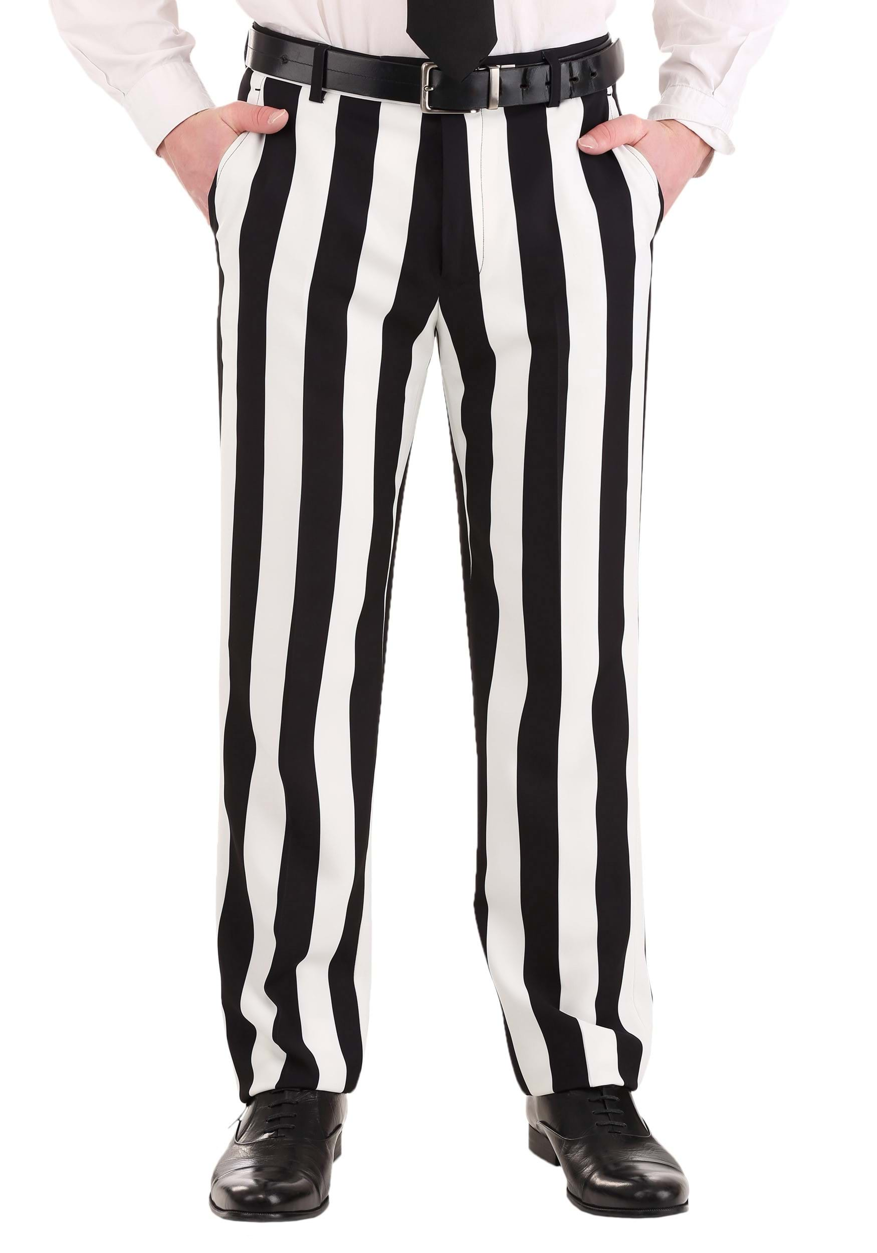 Classic Beetlejuice Suit Pants for Men | Suits and Blazers