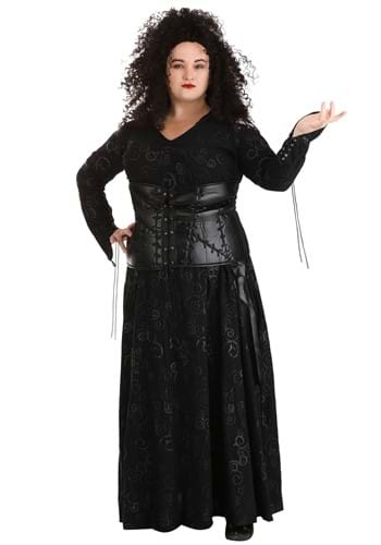 Deluxe Plus Size Harry Potter Bellatrix Costume for Women