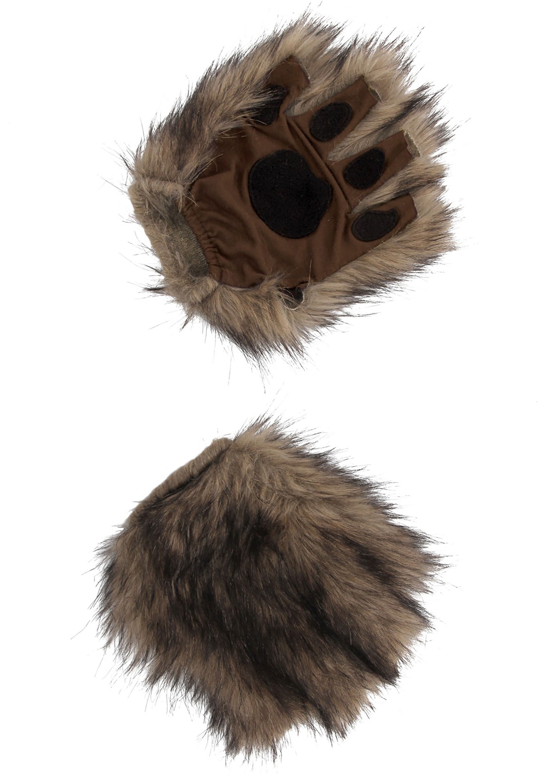 Brown Fingerless Adult Paws