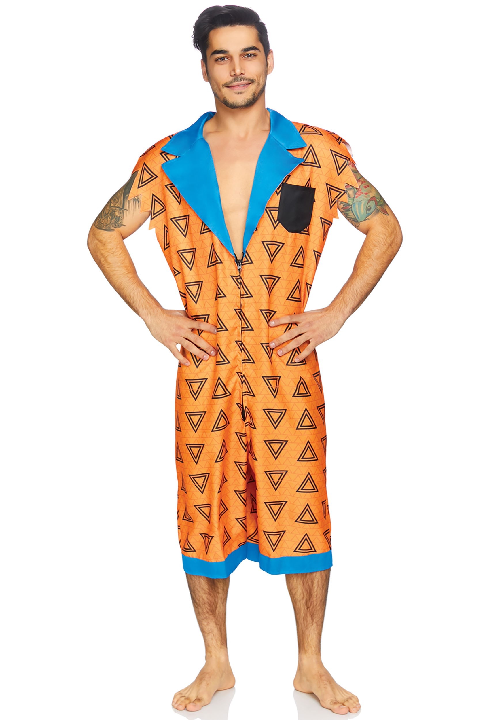Bedrock Bro RompHim Costume for Men | Men's Halloween Costumes