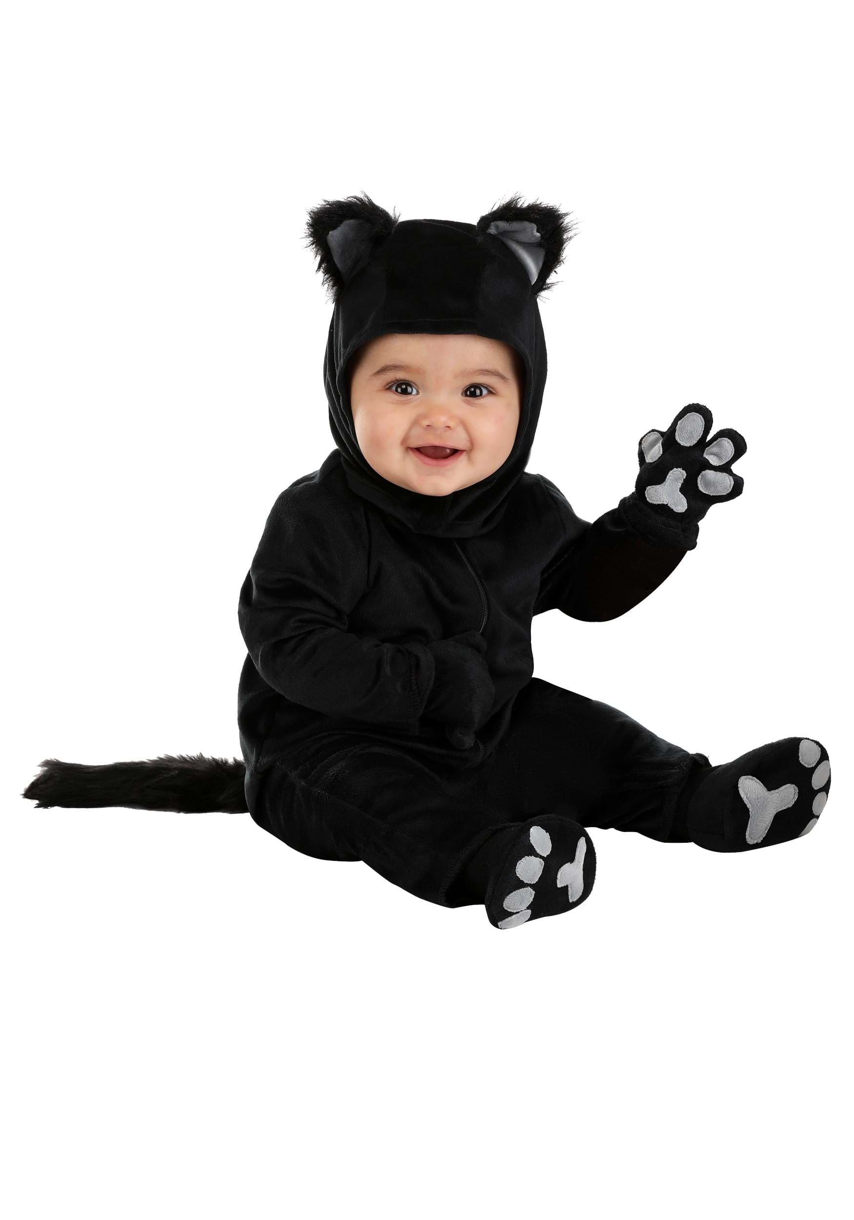 Infant Little Black Cat Costume | Infant Animal Costumes