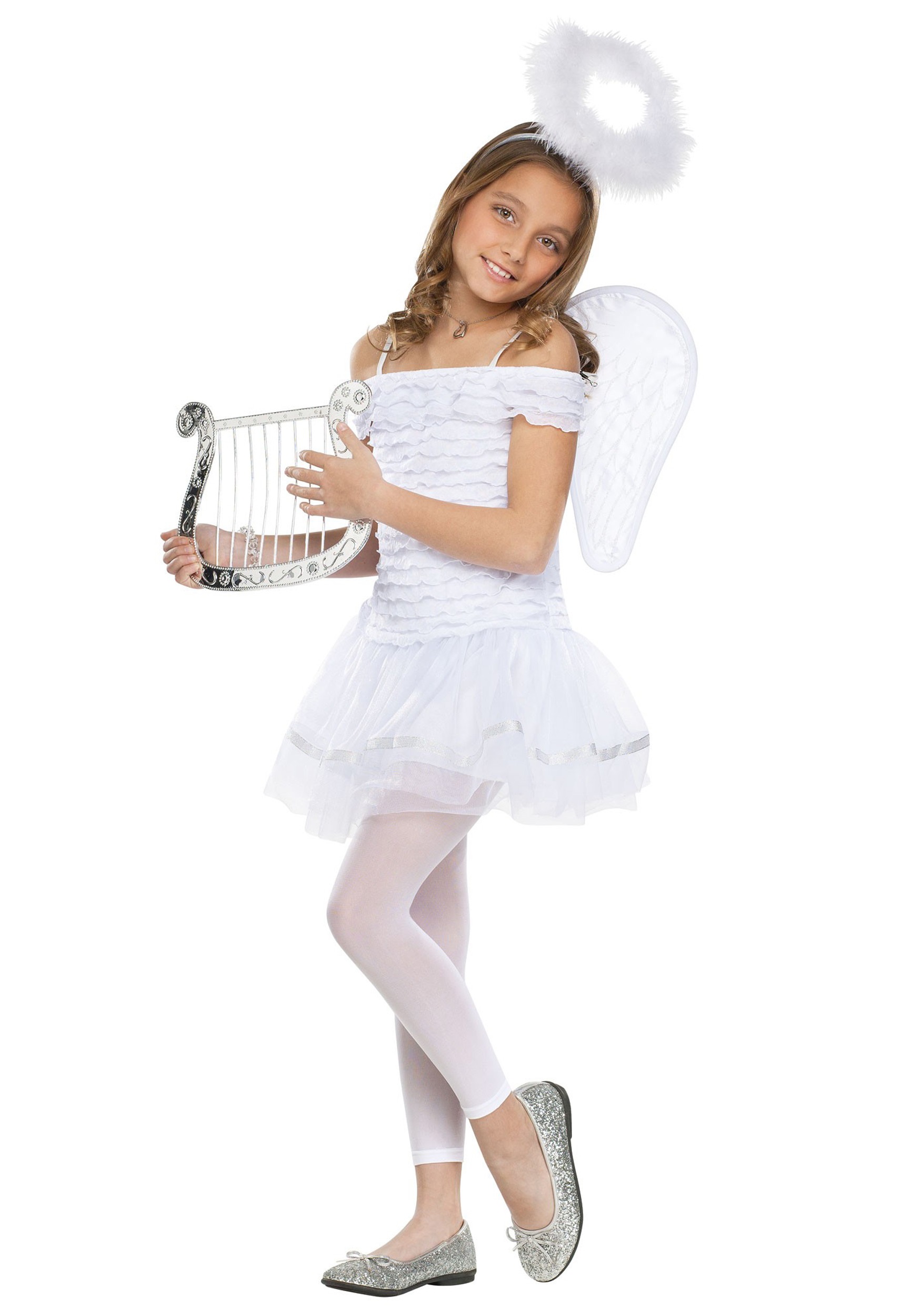 Little White Angel Girl