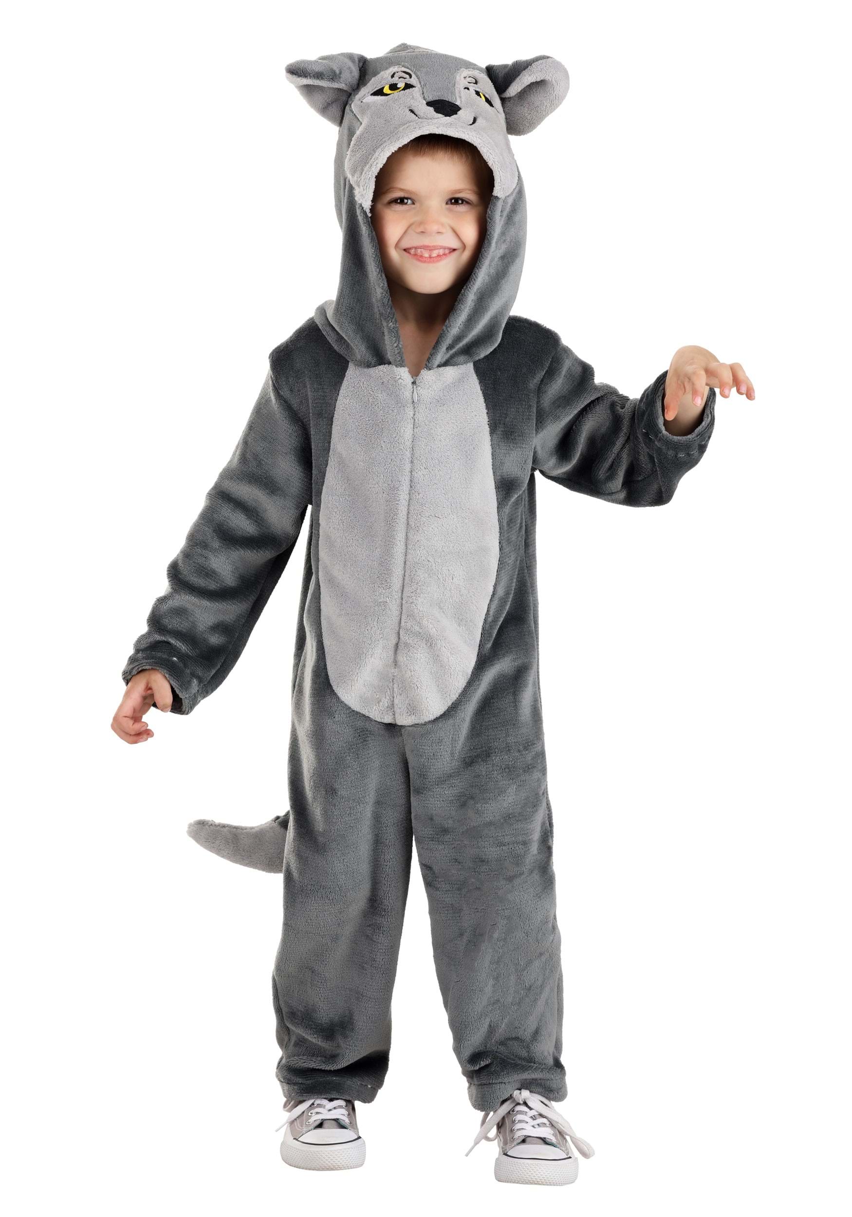 Wolf Jumpsuit Toddler Costume | Kid