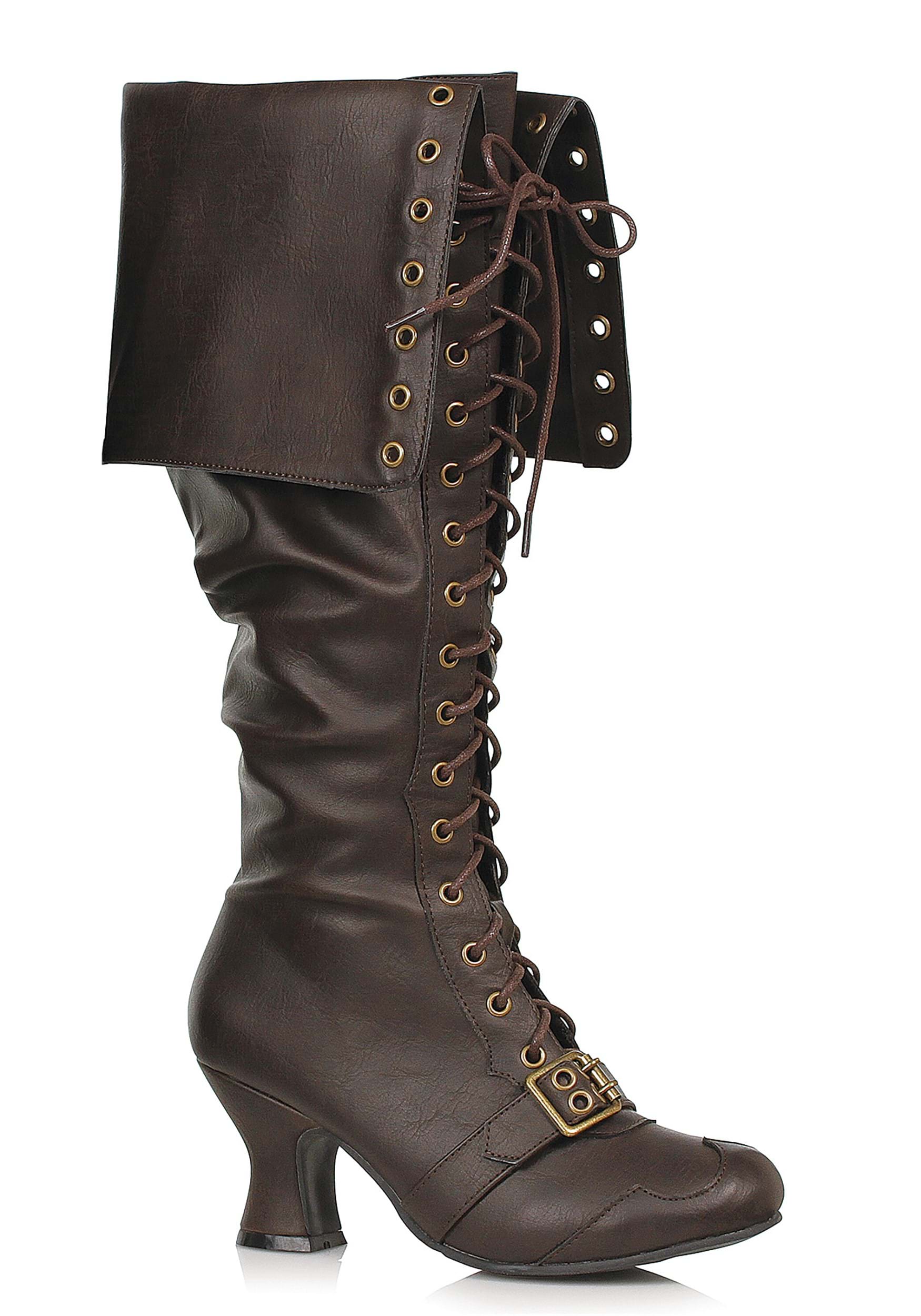 Lace Up Women's Pirate Boot | Pirate Accessories