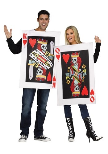 King &amp; Queen of Hearts Costume for Adults