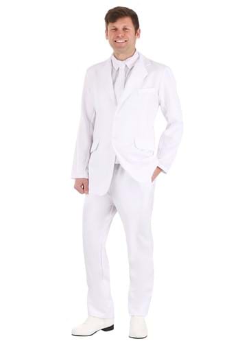 Men&#39;s White Suit Costume