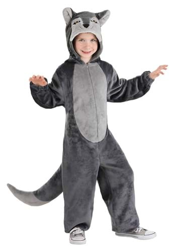 Wolf Jumpsuit Kids Costume
