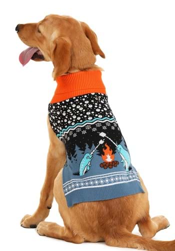 Narwhal Holiday Dog Sweater