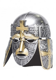 Adult Silver Crusader Costume Helmet