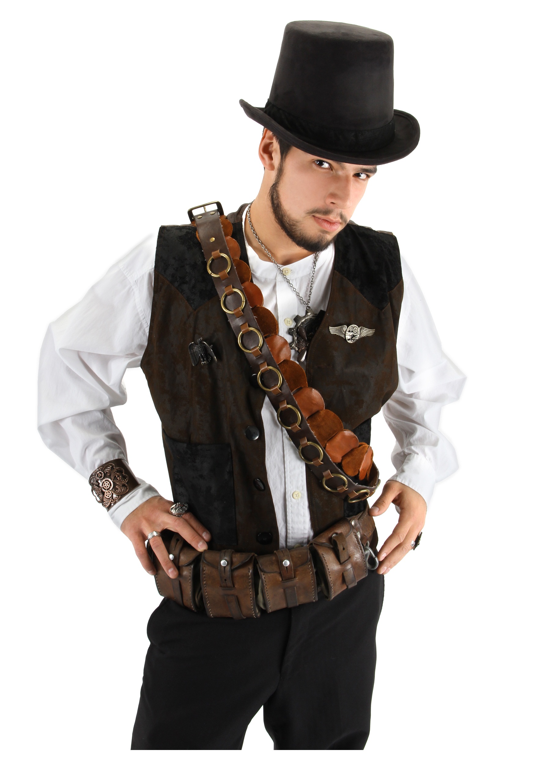 Black Coachman Hat | Costume Hats