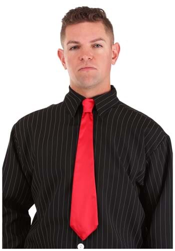Red Gangster Tie