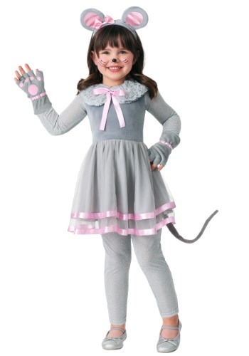 Girl&#39;s Toddler Cute Mouse Costume