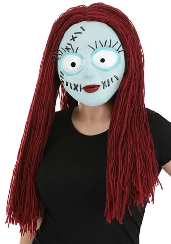 Adult Nightmare Before Christmas Latex Sally Costume Mask