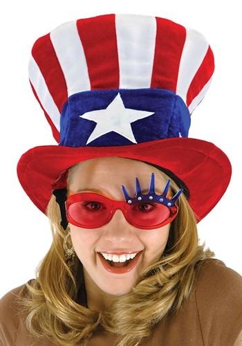 Uncle Sam Costume Hat for Adults
