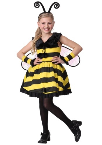 Girl&#39;s Deluxe Bumble Bee Costume