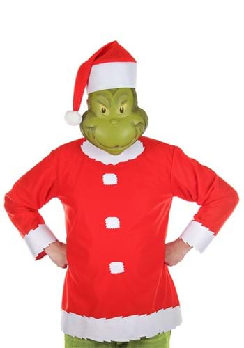 Adult The Grinch Santa Costume