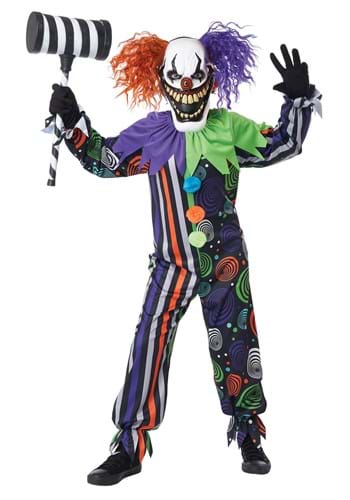 Boy&#39;s Funhouse Fiend Clown Costume